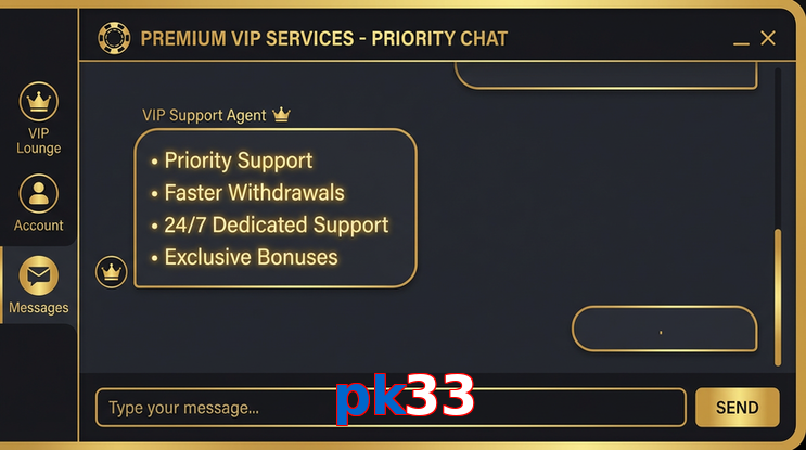 Payment and PKR controls in Pk33